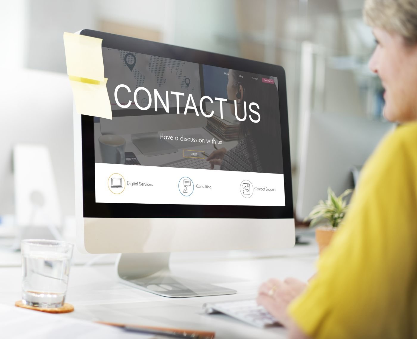 Contact support team ready to assist with your inquiry